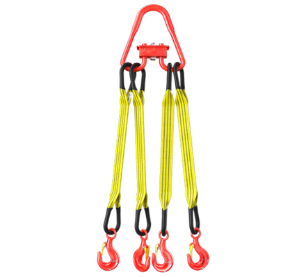 Строп текстильный TOR 4СТ 6,3 т 9,5 м 90 мм