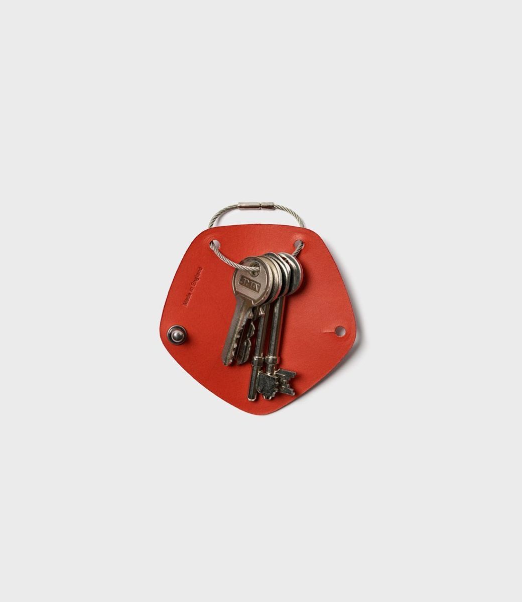 Campbell Cole Simple Key Wrap Chilli Red
