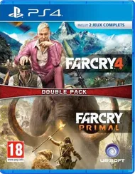 PS4 Far Cry 4 + Far Cry Primal Double Pack (Б/У, Полностью на русском языке, CUSA-00462/03310)