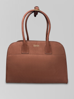 Сумка 538 замшевая открытая с короткими ручками и ремешками по бокам