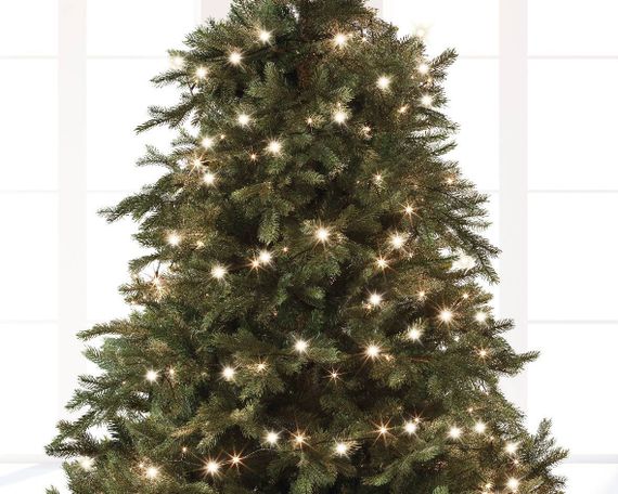 Светодиодная гирлянда с контроллером 6 м, 220V., 80 теплых белых LED ламп, черный ПВХ, Kaemingk (494163)