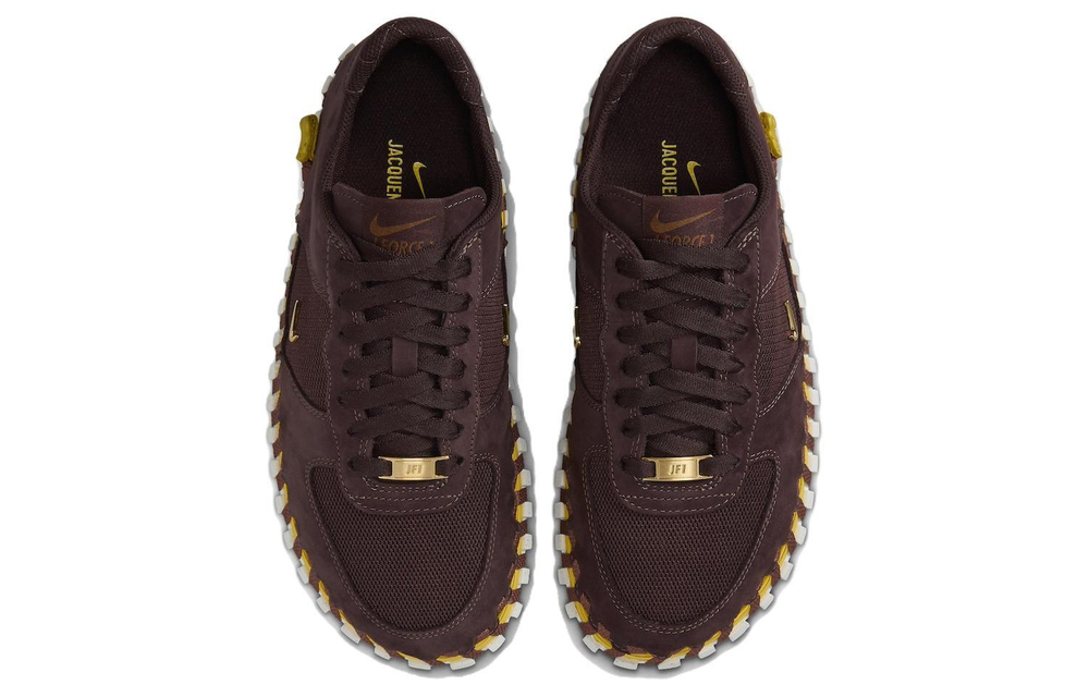 Кроссовки Jacquemus X Nike J Force 1 Low Lx Earth (Женская размерная сетка)