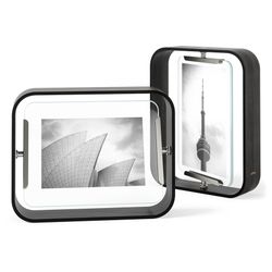 Фоторамка двухсторонняя Bellwood, 19х24 см, черная