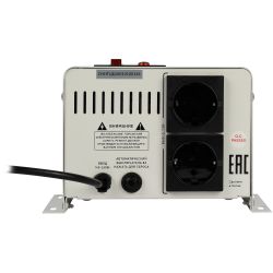 Стабилизатор напряжения ЭРА СННТ-1000-ЦБ настенный ц.д. 140-260В/220/В 1000ВА белый | Настенные