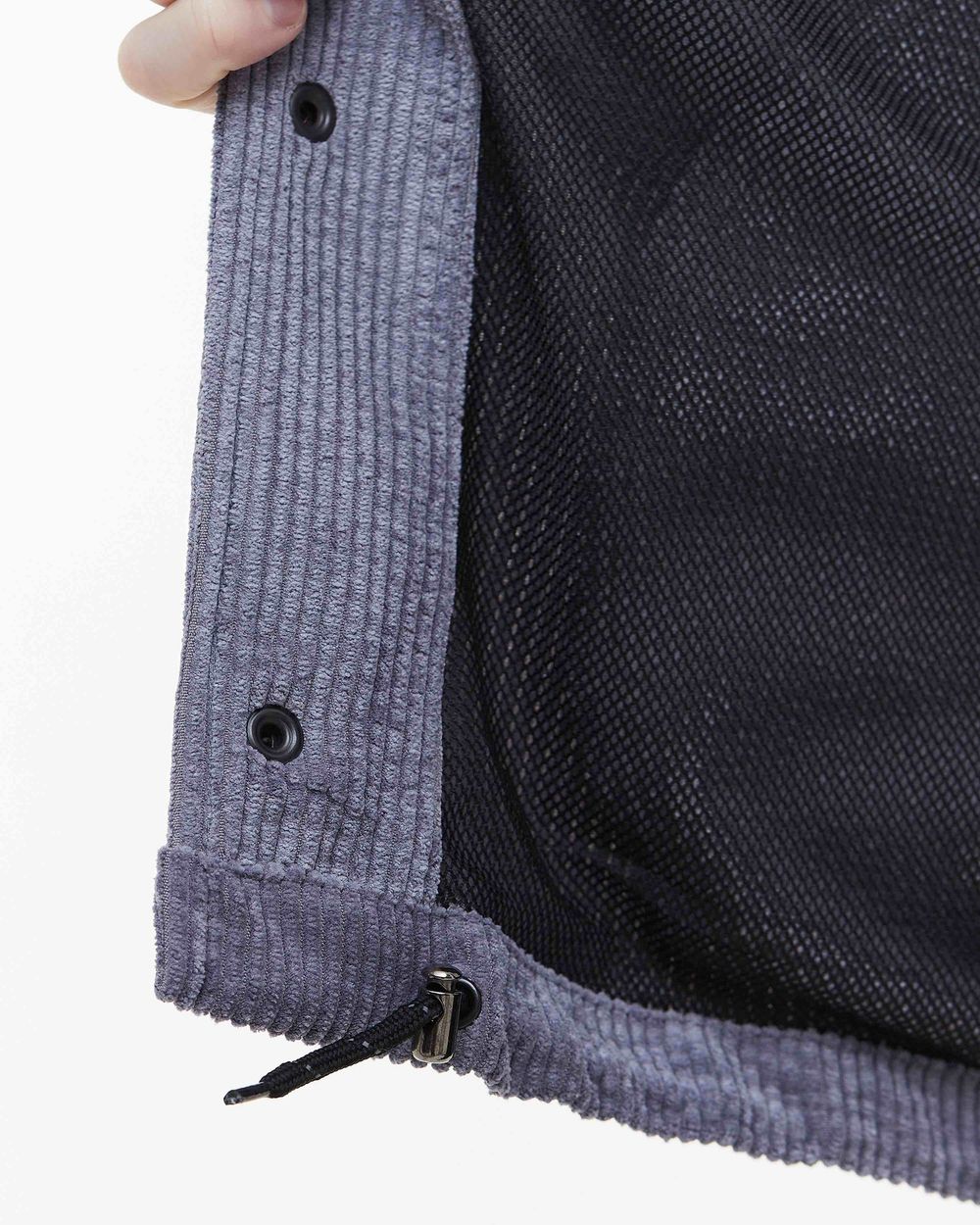 Куртка Anteater SS24 Coach Jacket Velvet Light Grey