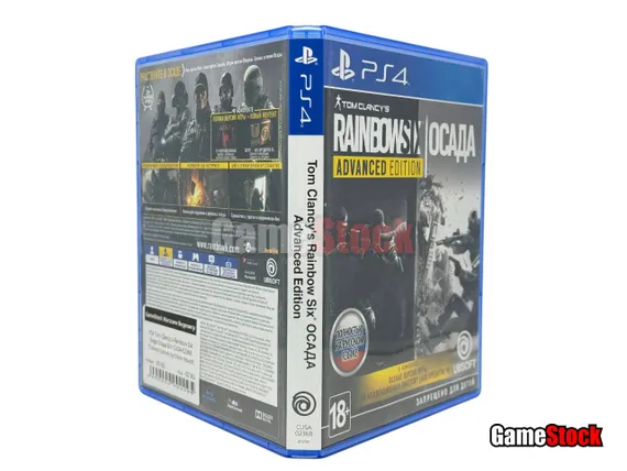 PS4 Tom Clancy's Rainbow Six: Siege Осада (Б/У, Полностью на русском языке, CUSA-02368 )