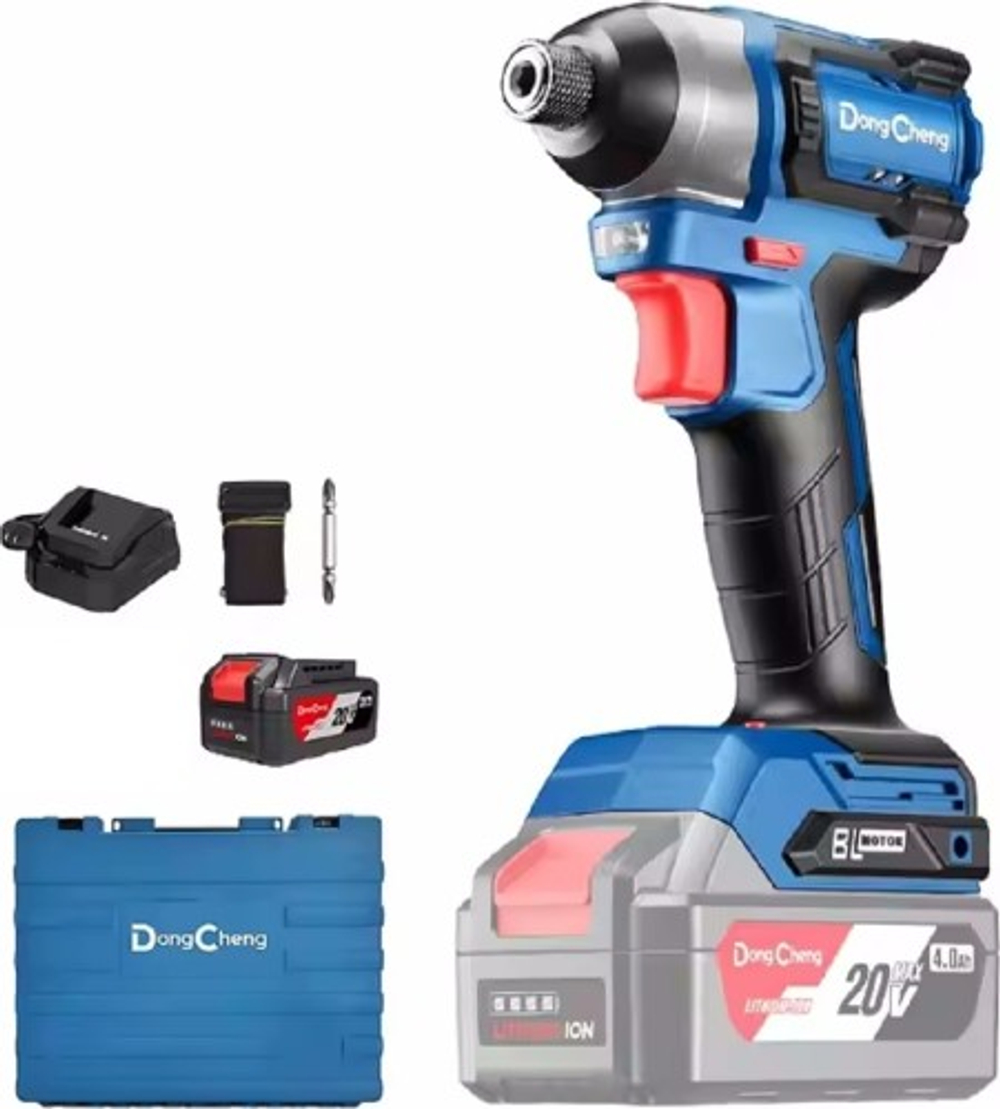 Гайковерт аккумуляторный DongCheng DCPL16-158 ударный DCPL16-158(TYPE E)