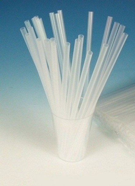 Трубочки кокт. 0,5*21 см. 1000 шт/уп. прозрачные прямые MONO