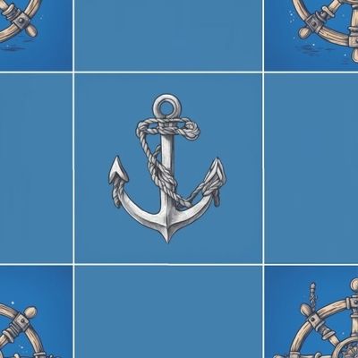 Паттерн морской