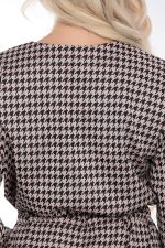 Платье "Верона" (беж/гусиная лапка) П8435 LT Collection