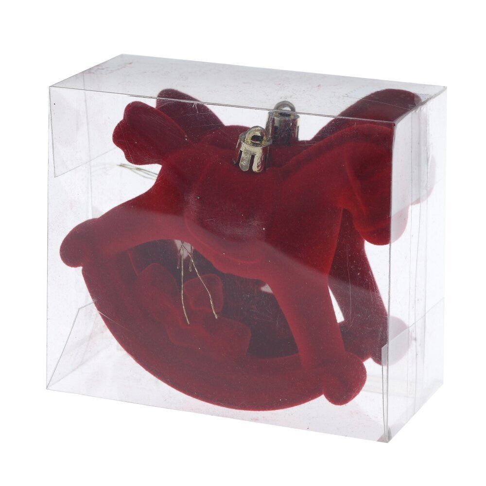 GAEM Набор из 2шт, Украшение новогоднее "Лошадка", L10 W5 H11 см