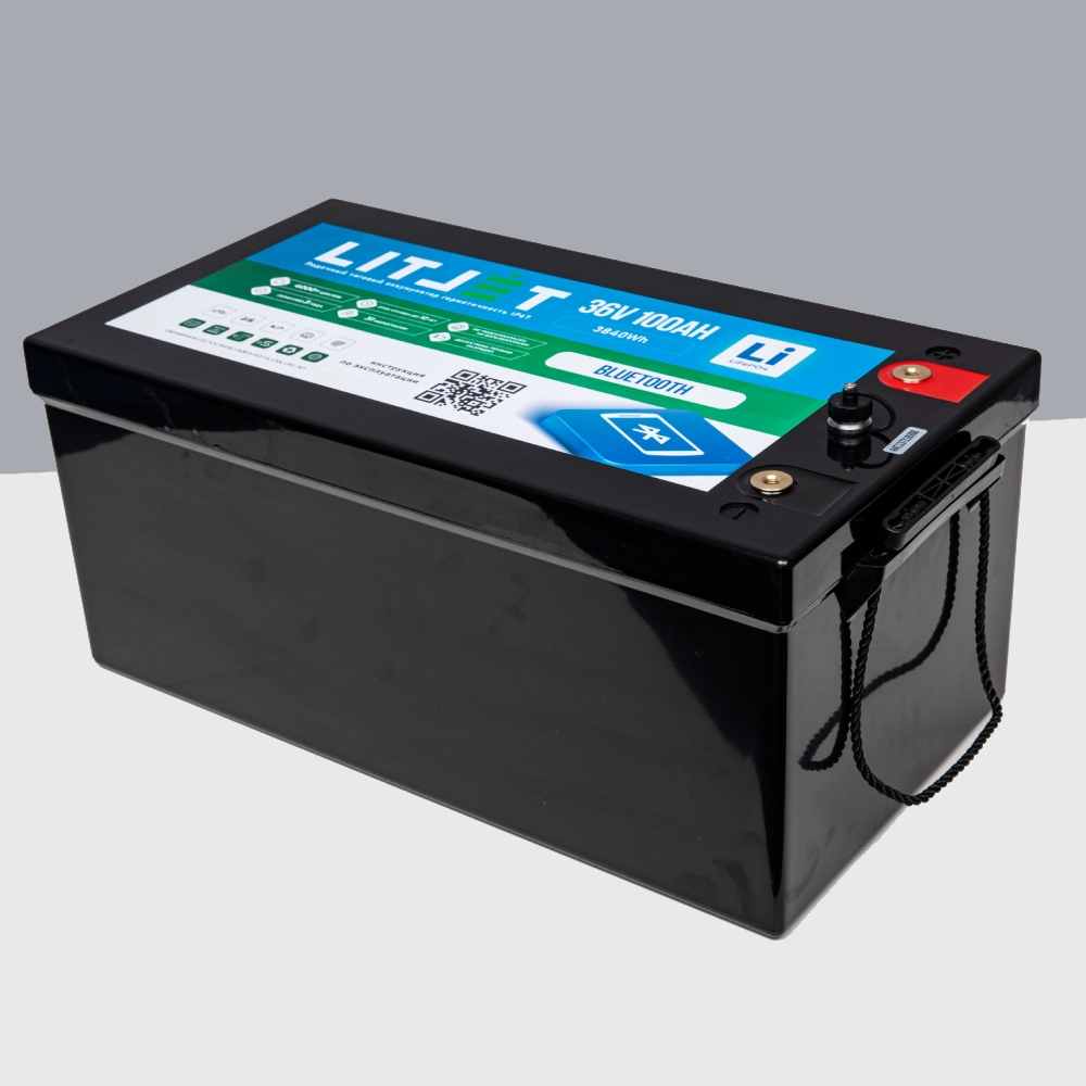 LITJET Тяговый аккумулятор глубокого цикла 36V 100Ah 3840Wh + bluetooth