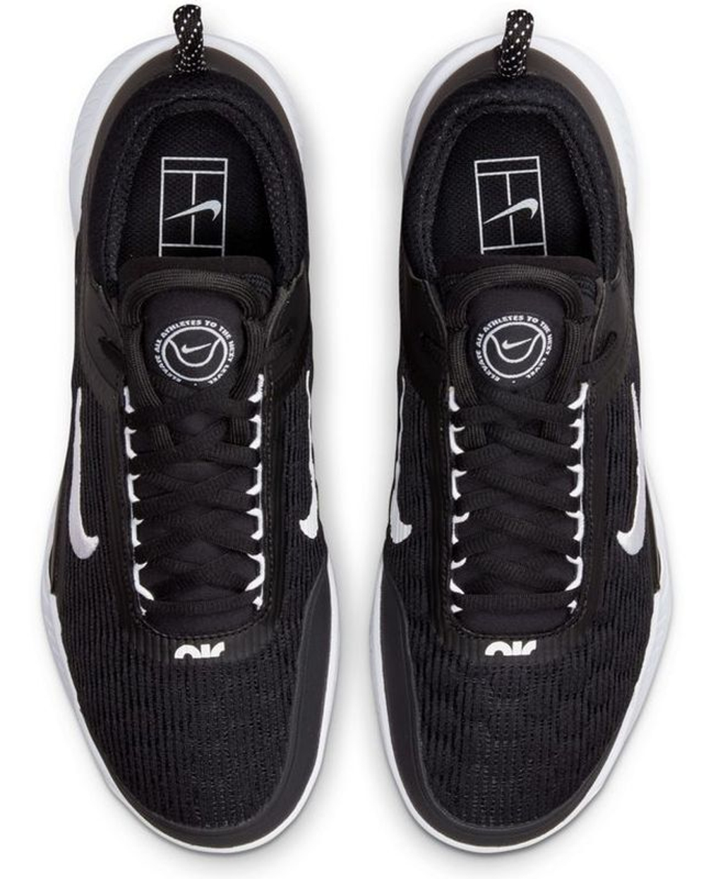 Мужские кроссовки теннисные Nike Zoom Court NXT - черный