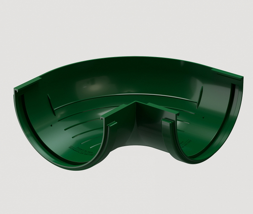 Döcke STANDARD Угловой элемент внешний 120 мм * 90˚ (Зеленый)