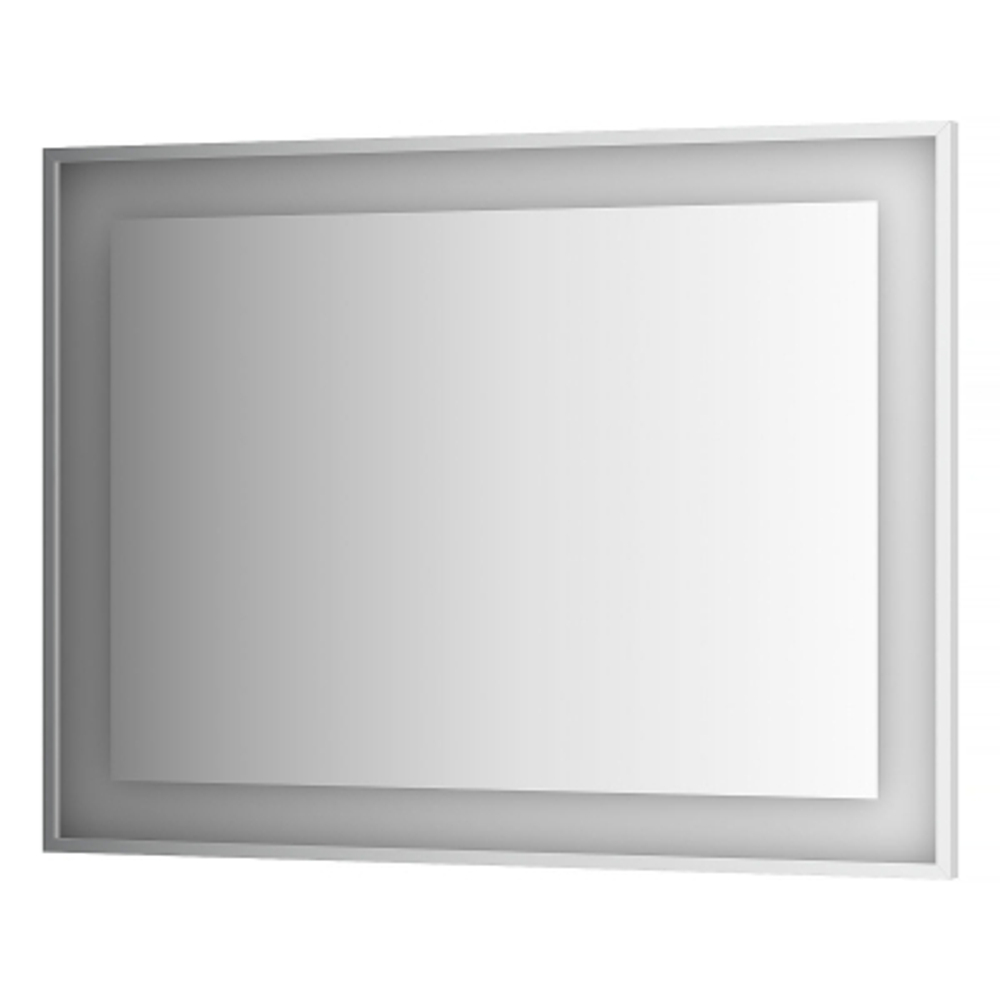 Зеркало Evoform в багетной раме со встроенным LED-светильником 32,5 W 120x90 см