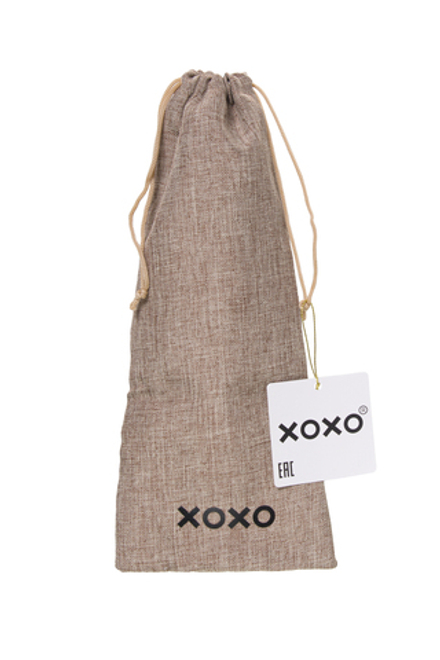 Мешочек XOXO, текстиль, 34х14 см