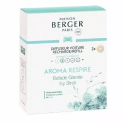Maison Berger Paris - Набор из 2 картриджей Aroma Respire для автомобильного диффузора. / артикул   EAN 3127290064462  / GTIN 3127290064462