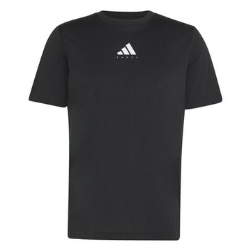 Мужская теннисная футболка Adidas With Graphic For Padel Category - black