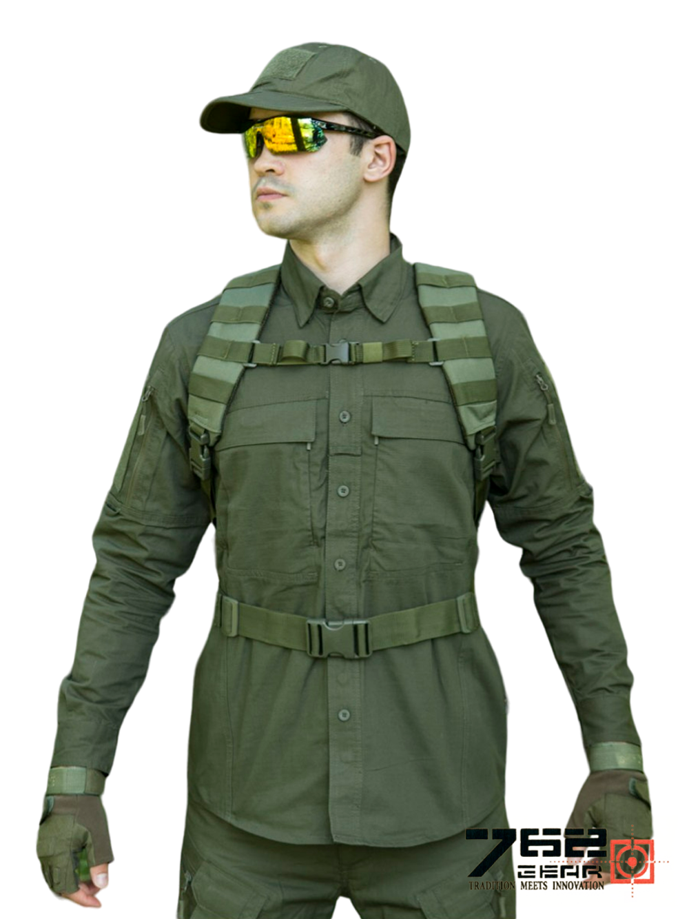 Рюкзак тактический Tactica 7.62 Gear Striker, 20 л (630). Олива