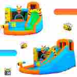 Батут детский на дачу "Весёлая пчёлка" 3,55*3*2,05 м