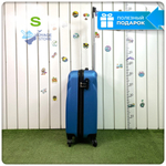 Маленький чемодан L'Case Phuket, синий, S