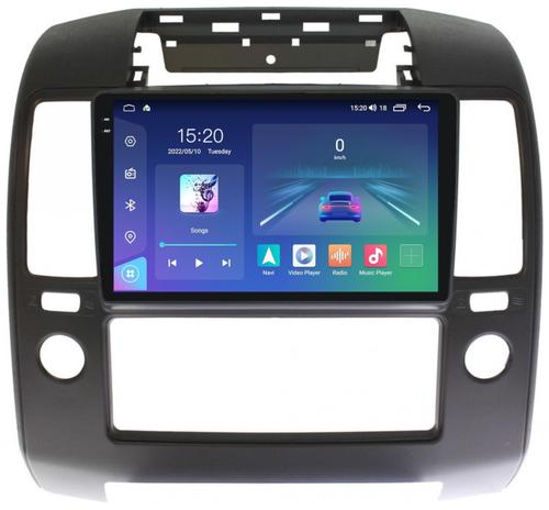 Магнитола для Nissan Navara D40 2004-2008 кондиционер - Parafar PF900U2K на Android 13, Быстрая, QLED+2K, CarPlay, 4G SIM-слот