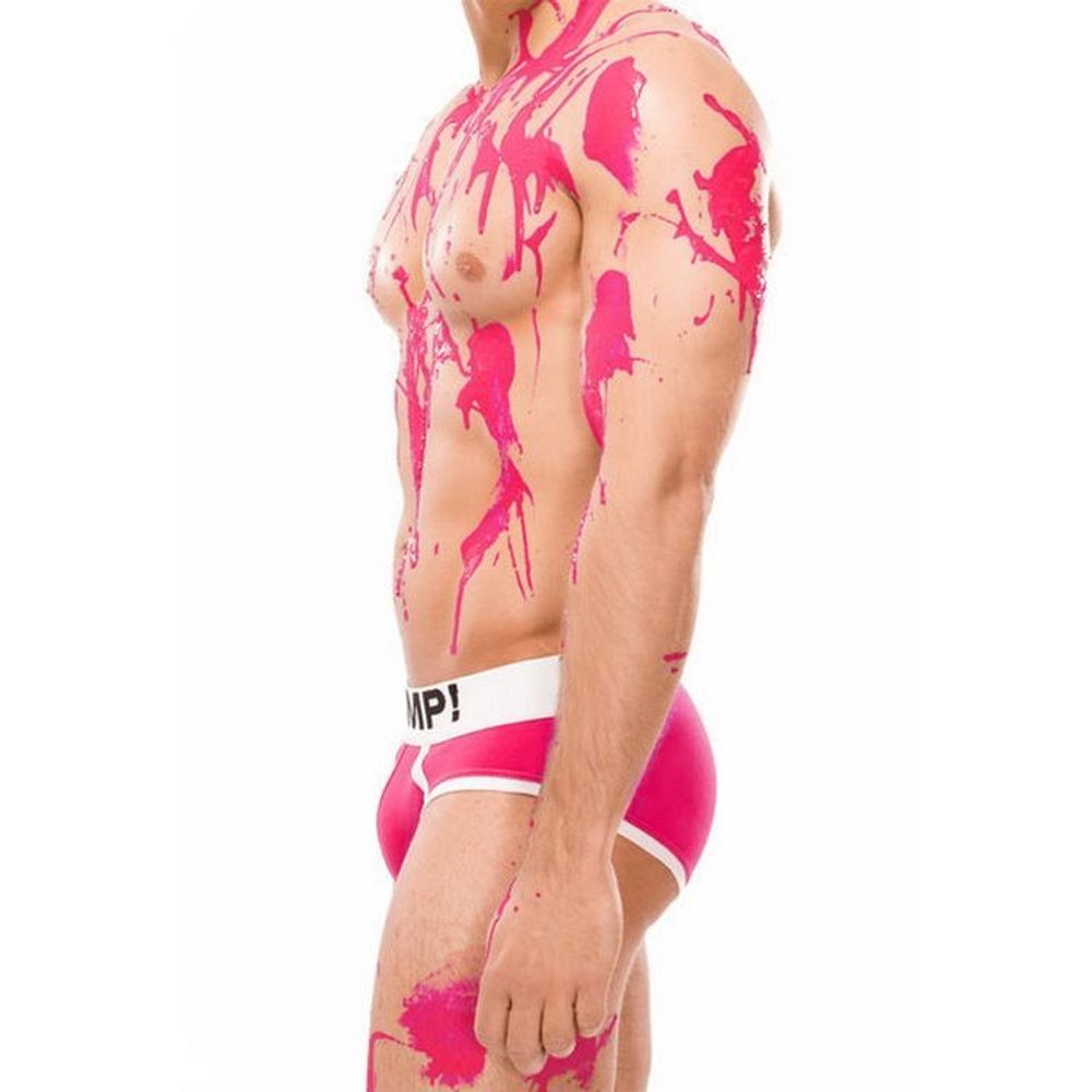 Мужские трусы брифы розовые PUMP! Brightlife Pink