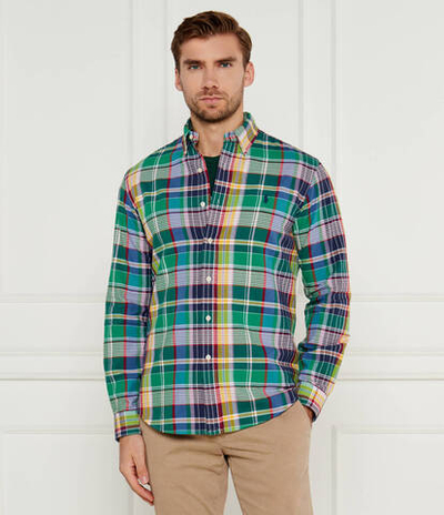 Рубашка POLO RALPH LAUREN - зеленый(710953708)