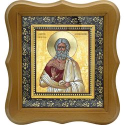 Вениамин Праведный праотец. Икона на холсте.