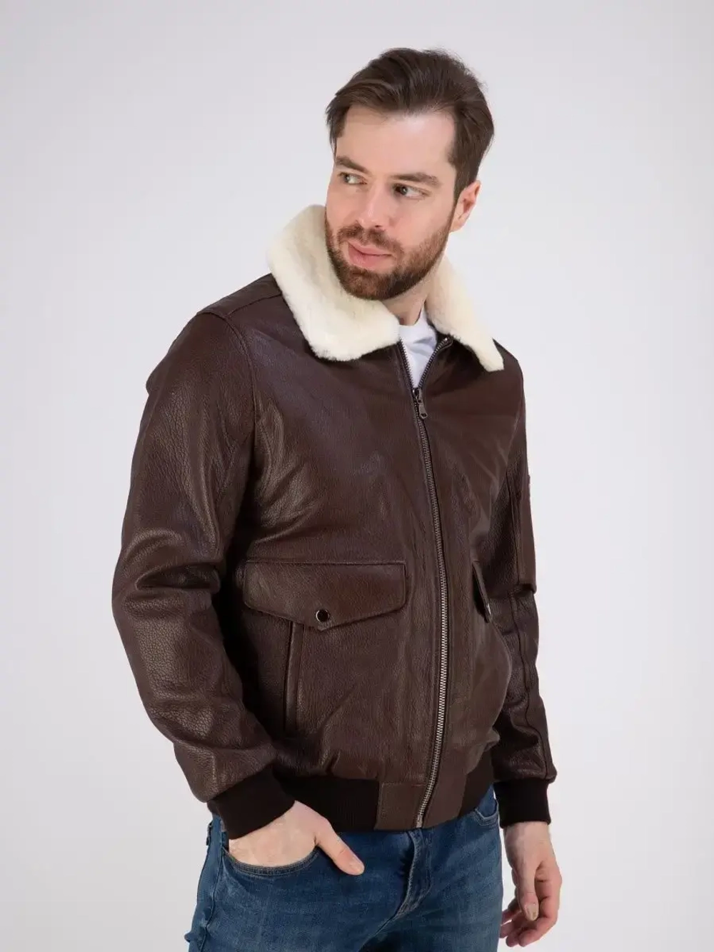 Куртка кожаная из натуральной кожи Турция