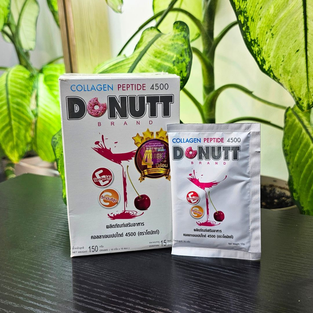Коллаген растворимый Donutt 4500 ед вишня 15 шт. уп