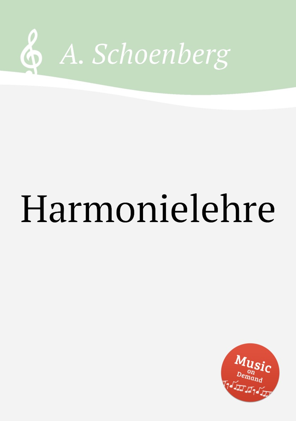 Harmonielehre | A. Schoenberg