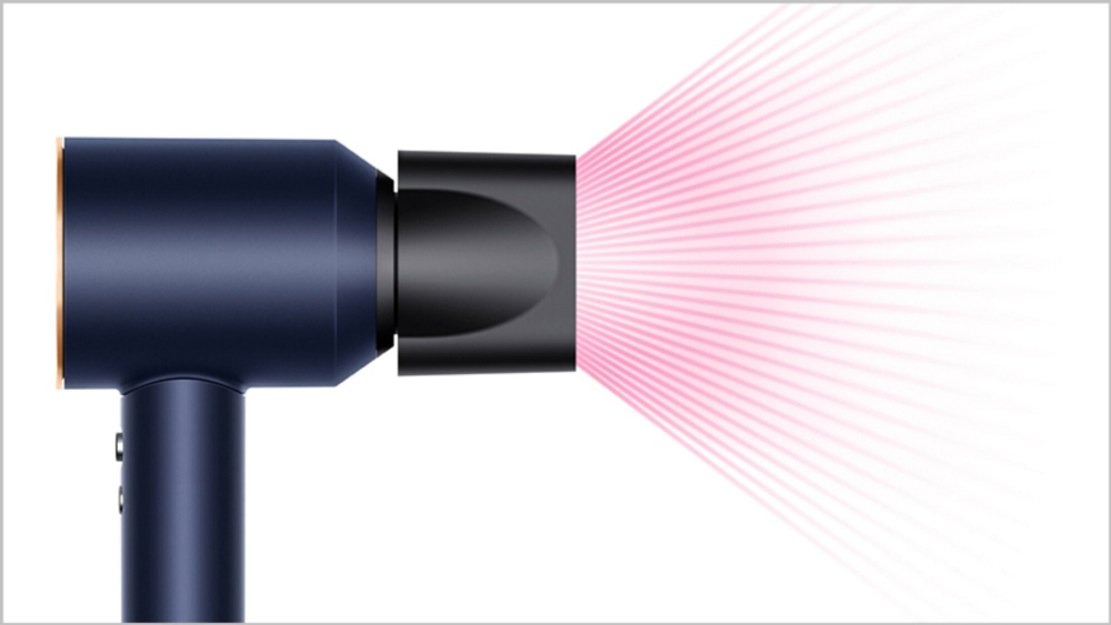 Фен Dyson Supersonic HD15 Prussian Blue/Copper, с кейсом