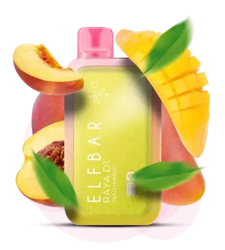 ELF BAR RAYA D1 - Peach Mango (5% nic)