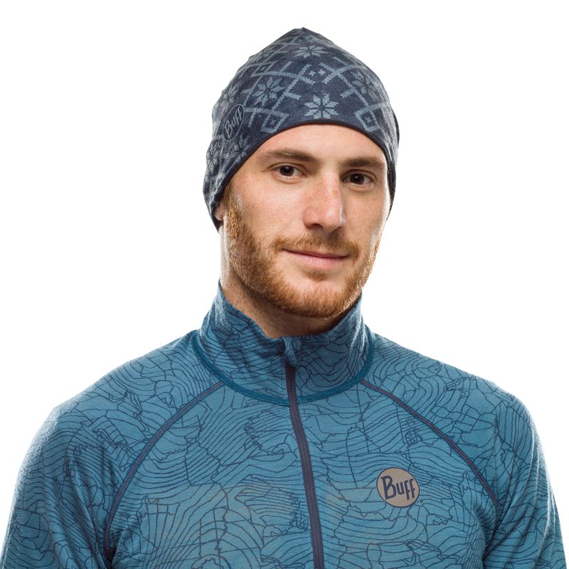 Тонкая флисовая шапочка Buff Hat Polar Microfiber Latvi Sea Фото 2