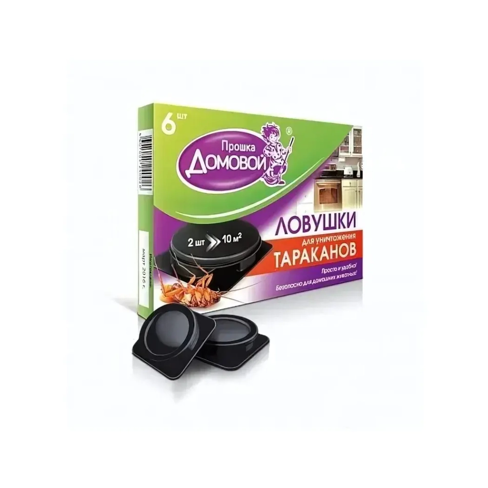 Приманка от тараканов Домовой Прошка 6 шт.