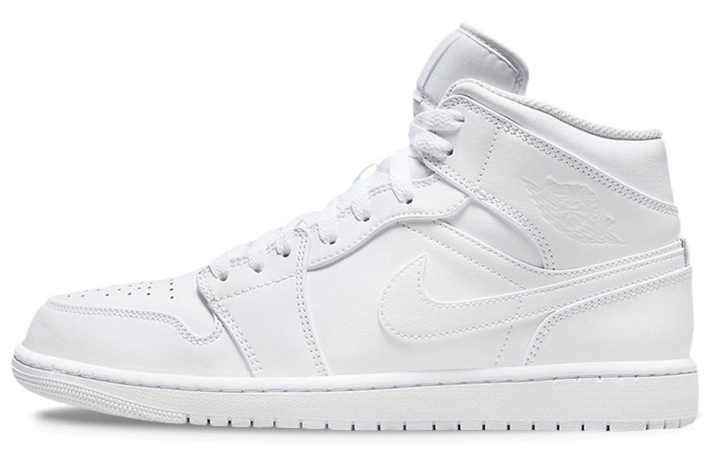 Кроссовки Jordan Air Jordan 1 Mid "Triple White"