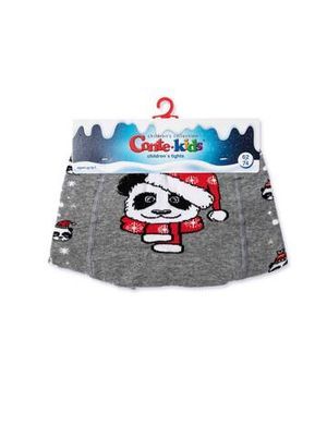 Детские колготки Tip-Top Xmas Panda рис. 554 Conte Kids