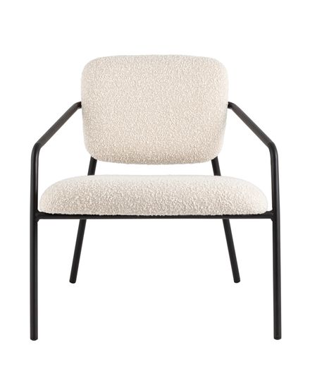 Кресло лаунж Rooney белый