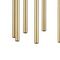 Комплект с подвесной люстрой Lightstar Tubo (574733+747343 (8шт) L8T747343
