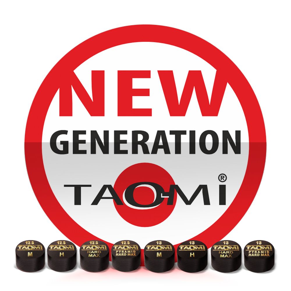 Наклейка для кия TAO-MI 13мм, Medium с фиброй NG