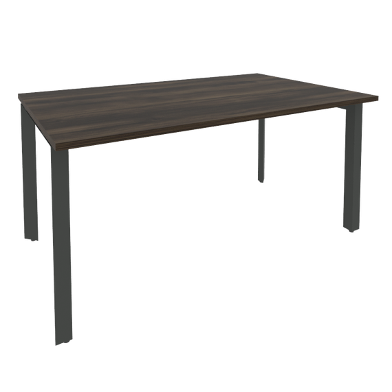 Onix Стол переговорный O.MP-PRG-1.4 Дуб Мали/Металл Антрацит 1580*980*750