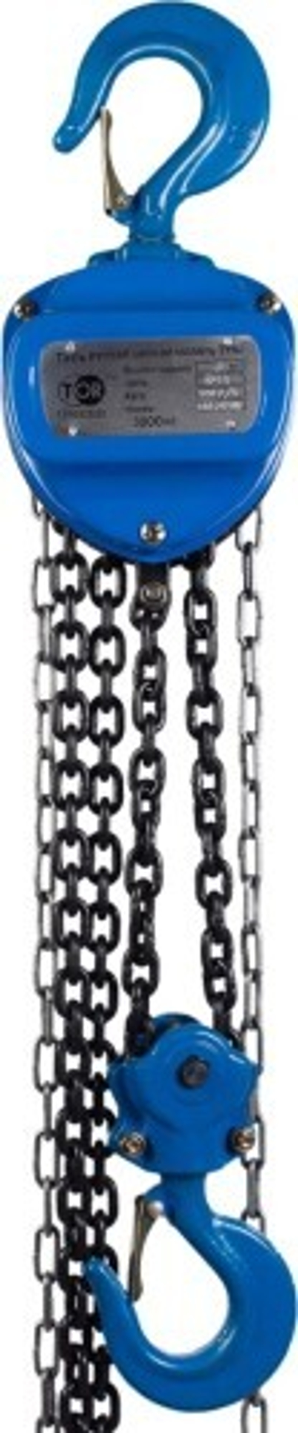 Таль цепная TOR ТРШ C 3ТХ18М ручная, шестеренная 1045811