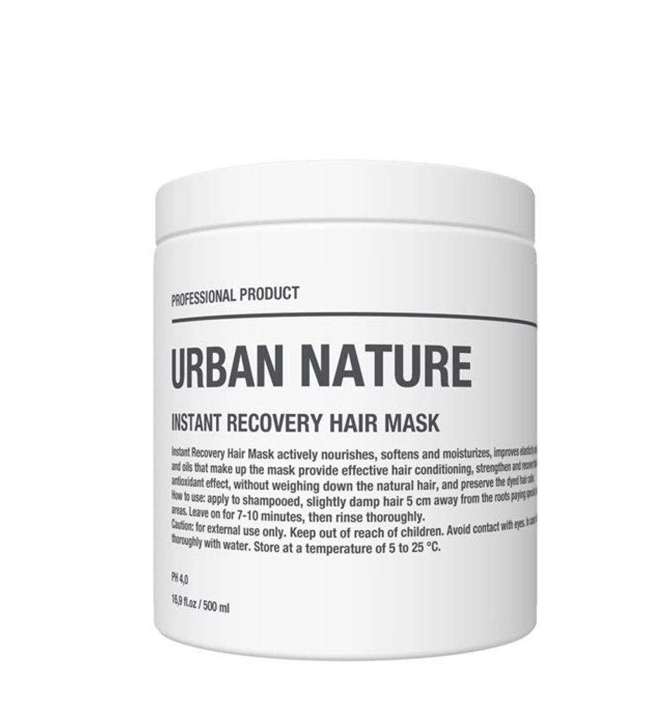 Urban Nature RECOVERY Маска &quot;Мгновенное восстановление&quot;