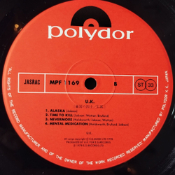 Винтажная виниловая пластинка LP U.K. (Japan 1978) (No Obi) Time To Kill