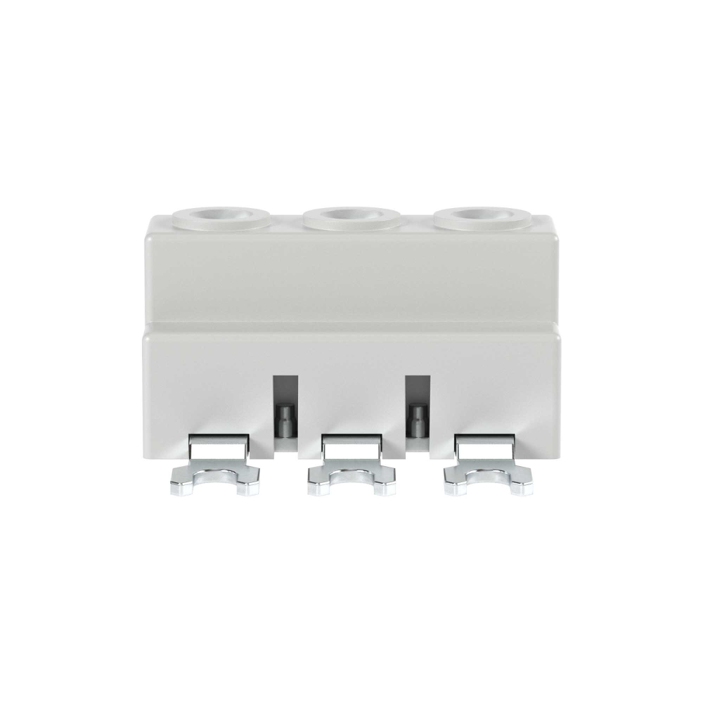 Шинная колодка для DMP32 для жесткого 6-25 кв.мм и гибкого 6-16 кв.мм кабеля до 63А