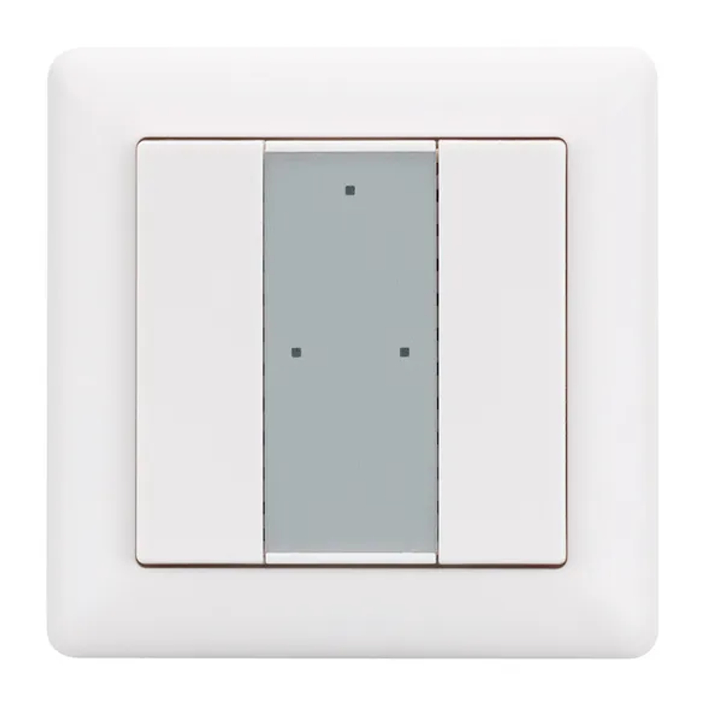 Панель Knob SR-KN9551K2-UP White (KNX, DIM) (Arlight, IP20 Пластик, 3 года) 023487