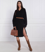 хлопковое платье Sams\u00f8e Sams\u00f8e - черный(F21400014)