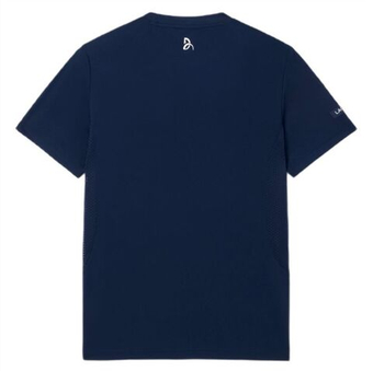 Мужская теннисная футболка Lacoste Tennis x Novak Djokovic - navy blue