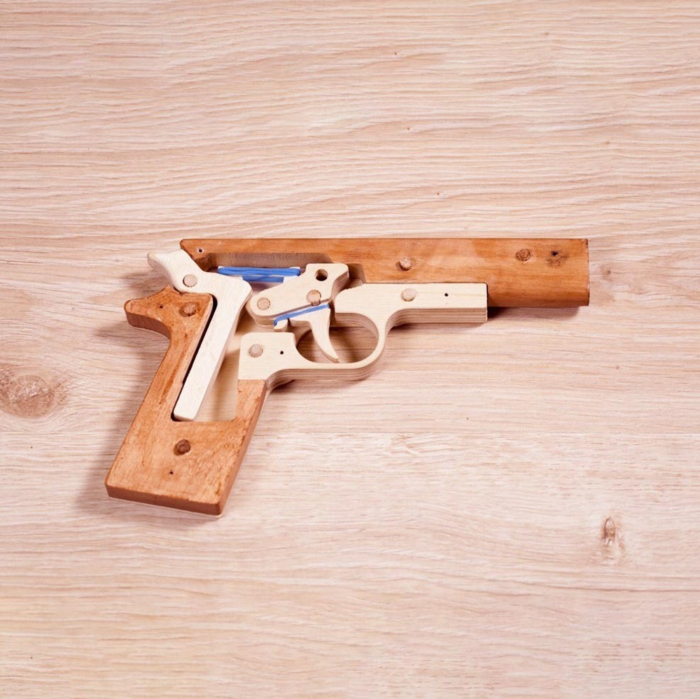Деревянный конструктор Пистолет Combat M1911 (TARG)